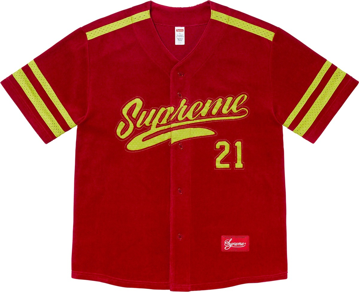 Velour Baseball Jersey view 4